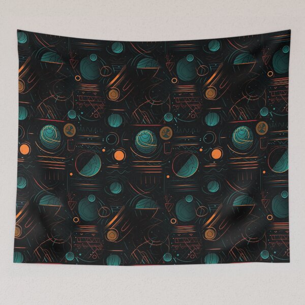 Item preview, SciFi Abstract 04 designed and sold by SteampunkMoai.
