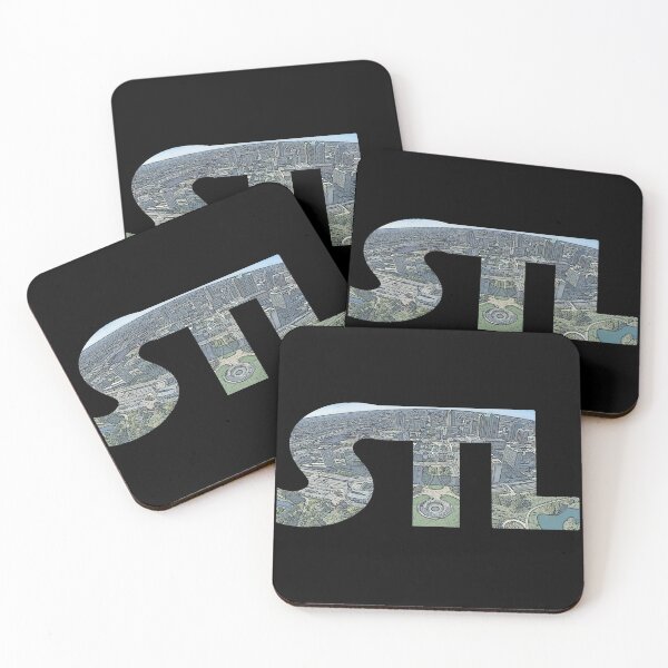 Item preview, Saint Louis, Missouri STL Afternoon Cityscape designed and sold by CrabbyLobster.