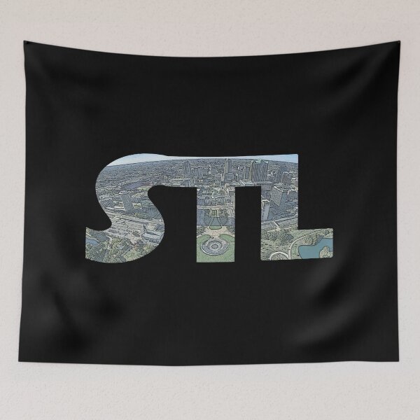 Item preview, Saint Louis, Missouri STL Afternoon Cityscape designed and sold by CrabbyLobster.