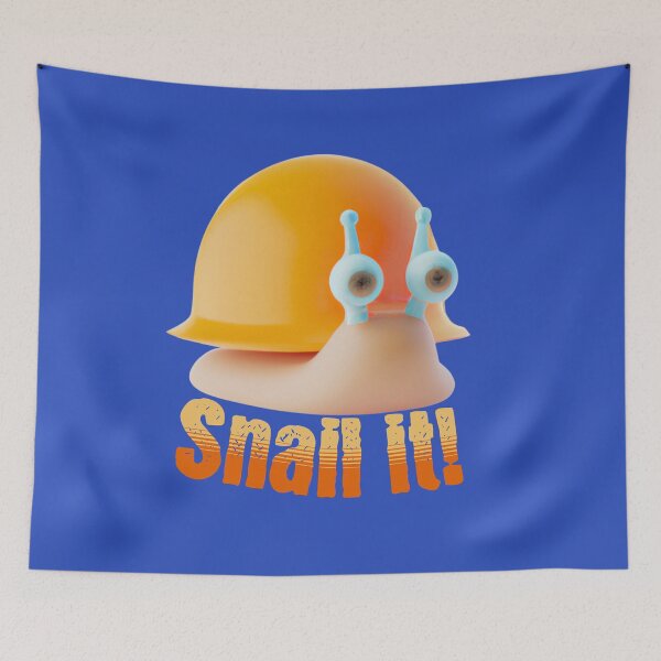 Item preview, Snail It Funny Quote V2 designed and sold by Family Journey with God.