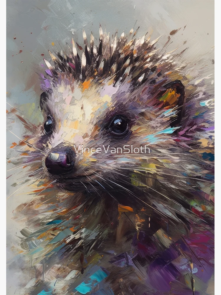 ARTCANVAS Hedgehog buy Animal Canvas Art Print