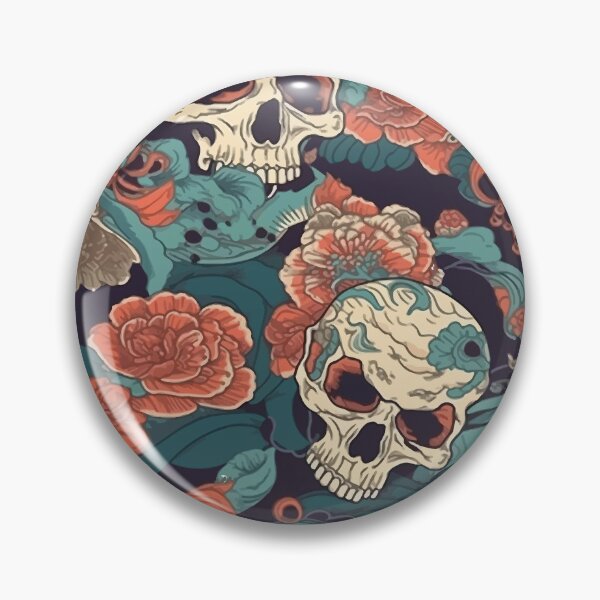 Item preview, Vintage skulls designed and sold by BlueCrossDesign.