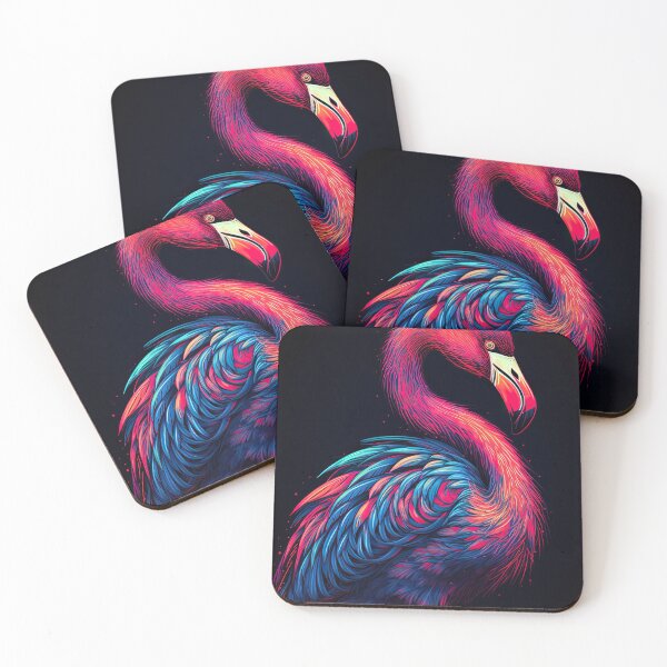Item preview, Neon flamingo designed and sold by pietrofoto.