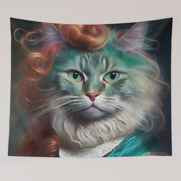 Item preview, Mrs Catnis Meowington designed and sold by AI-Art-Prof.