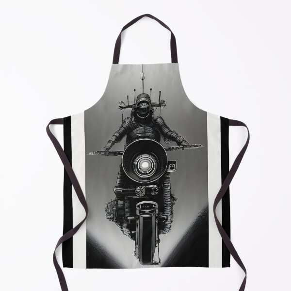 Aperçu de l'œuvre Moto chopper du futur №0006 créée et vendue par MAN FROM MARS.