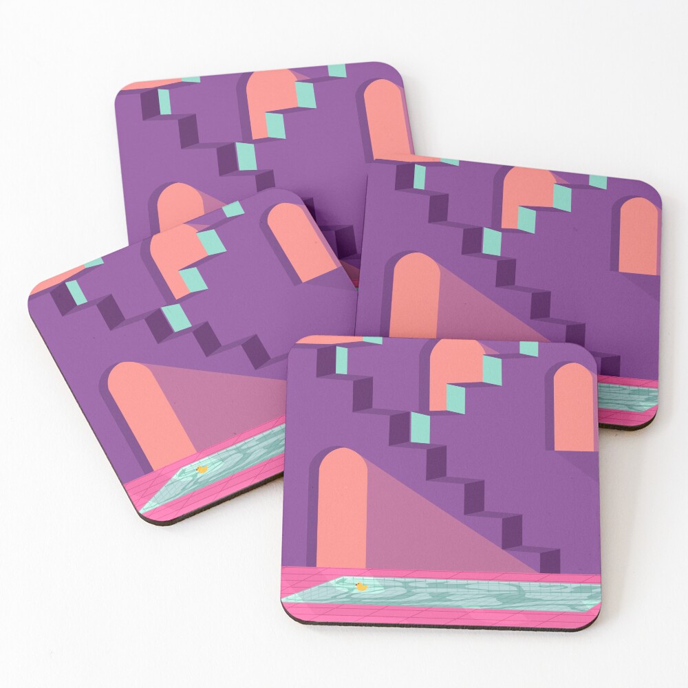 Item preview, Coasters (Set of 4) designed and sold by AcePopDesigns.