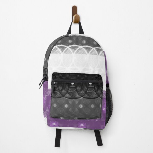 Item preview, Spirograph Patterned Asexual Flag designed and sold by RachelEDesigns.