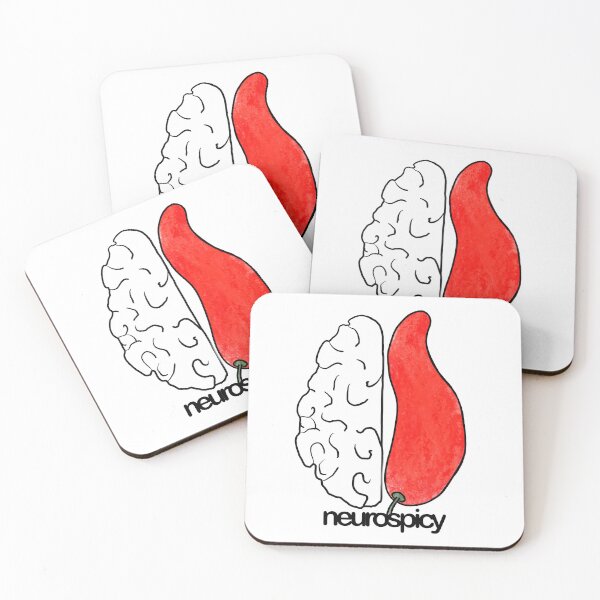 Item preview, Neurospicy pepper brain designed and sold by lu-lu.