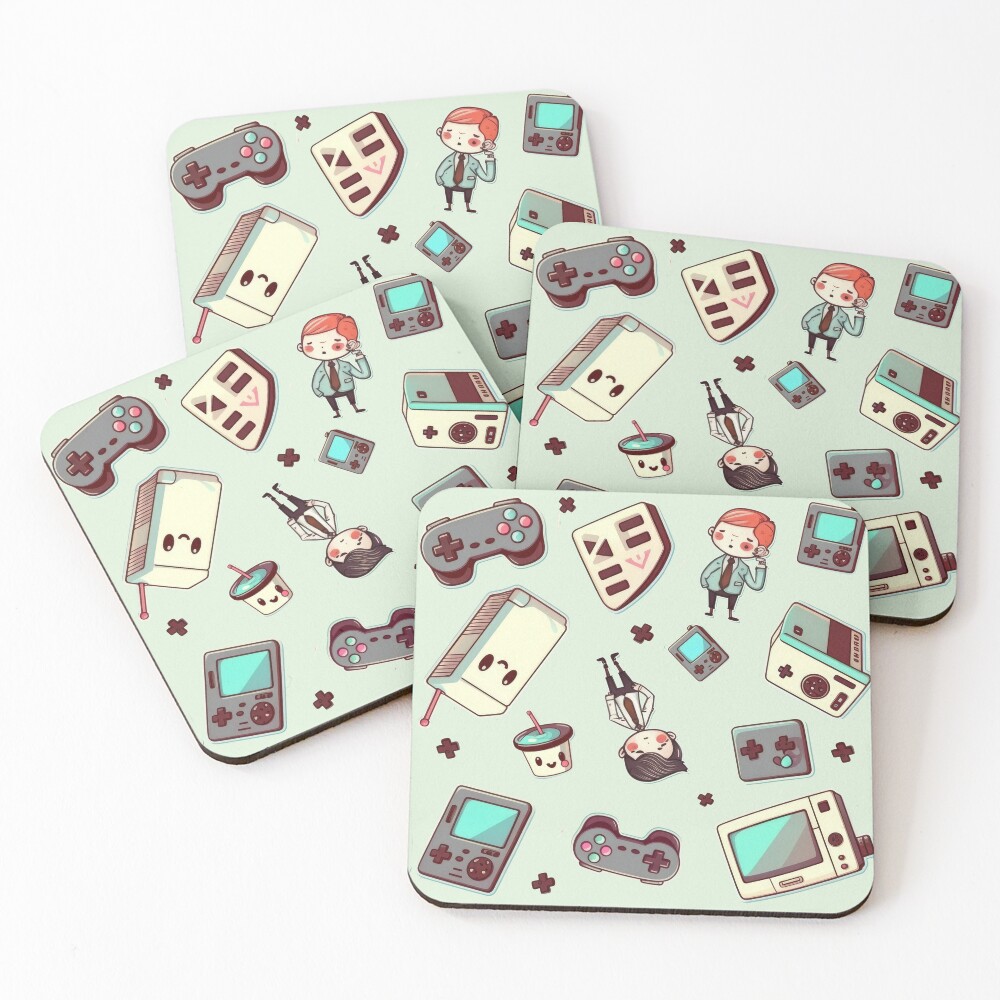 Item preview, Coasters (Set of 4) designed and sold by aiko-art.