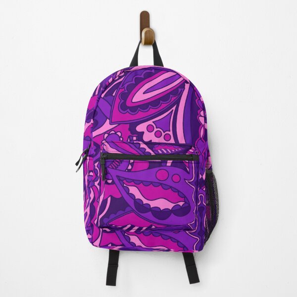 Item preview, Psychedelic purple pink designed and sold by cema-textiles.
