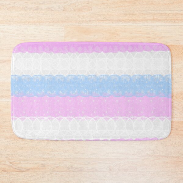 Item preview, Spirograph Patterned Bigender Flag designed and sold by RachelEDesigns.