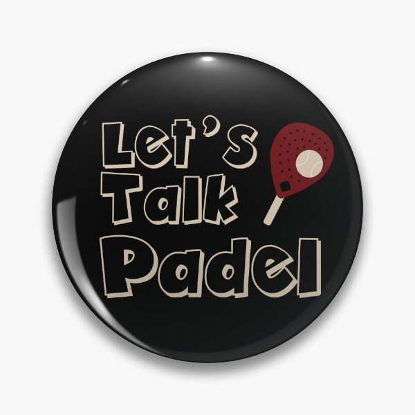 Item preview, Let's Talk Padel designed and sold by whyitsme.