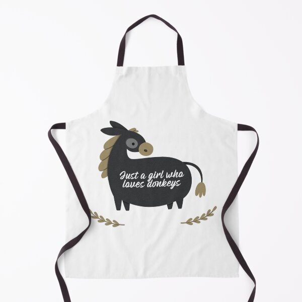 Item preview, Just A Girl Who Loves Donkeys designed and sold by Harmonick-Tees.