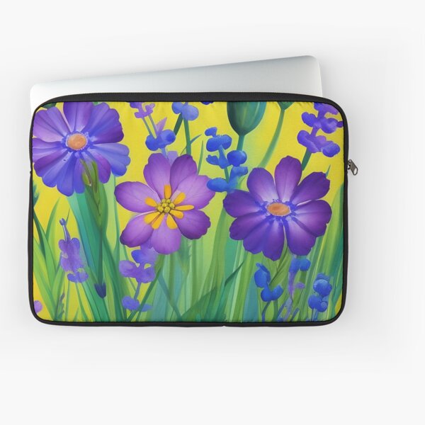 Purple Daisies Laptop Sleeve