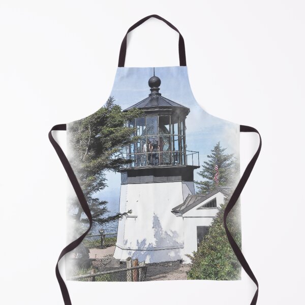 Item preview, Cape Meares Lighthouse in Watercolor designed and sold by KirtTisdale.