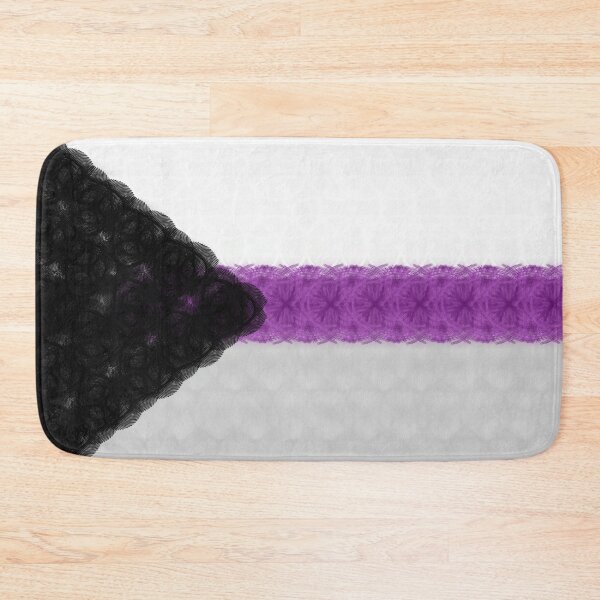 Item preview, Spirograph Patterned Demisexual Flag designed and sold by RachelEDesigns.