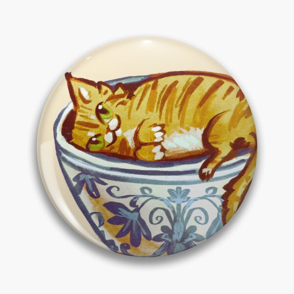 Item preview, Teacup Cat designed and sold by TheCattercat.