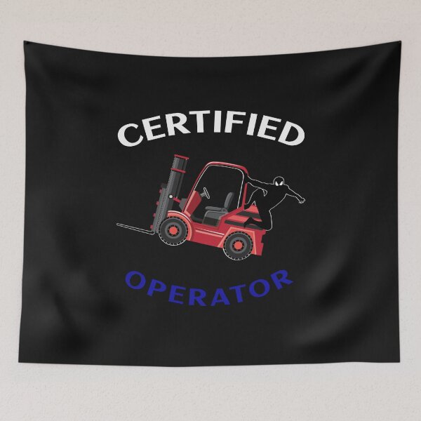 Item preview, Forklift Ninja Certified Forklift Operator NFWRB designed and sold by TeamsterLife.