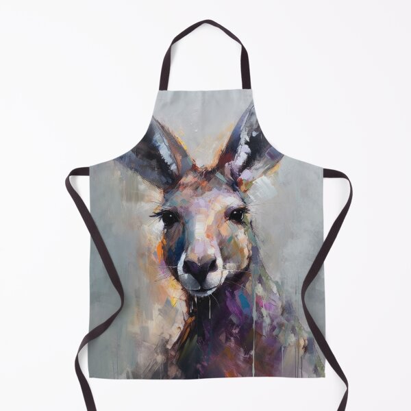 Item preview, Kangaroo Art Print, Printed Animal Painting, Canvas for Livingroom Wall Décor, Abstract Animal Art designed and sold by VinceVanSloth.