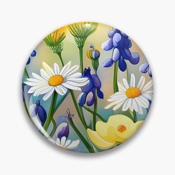 Aperçu de l'œuvre Fleurs sauvages printanières créée et vendue par AuroraSpringer.