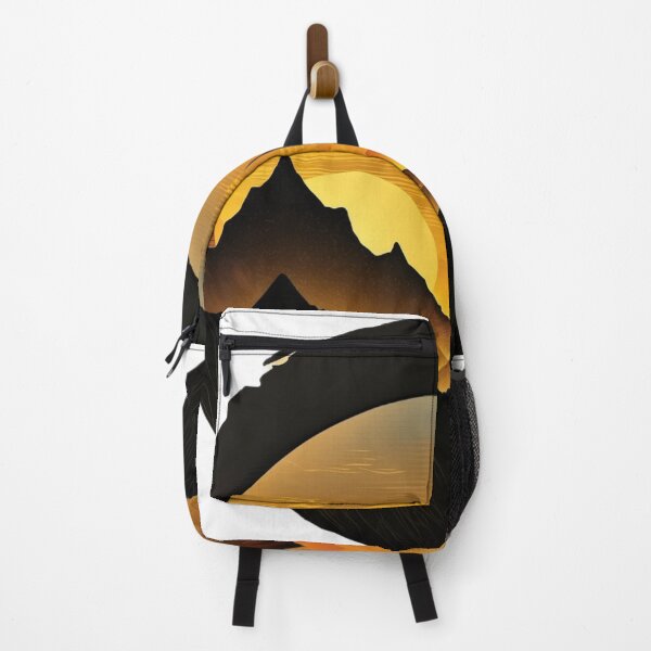 Item preview, Mountains with Sun Setting designed and sold by Fragile Prints.