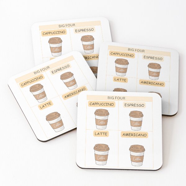 Item preview, big four coffee designed and sold by Jamelda.