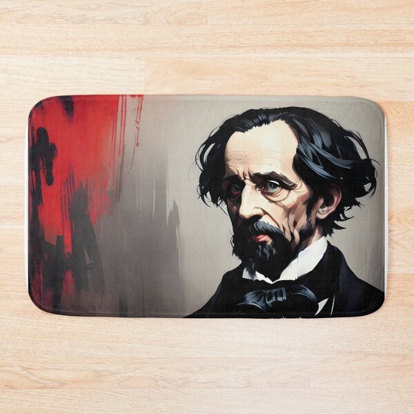 Item preview, Charles Dickens in Acryl designed and sold by daido-ai.