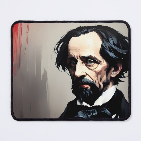 Item preview, Charles Dickens in Acryl designed and sold by daido-ai.