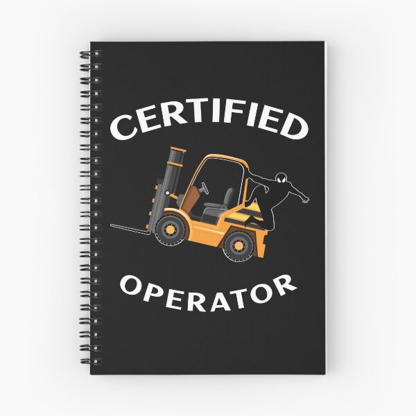 Item preview, Forklift Ninja Certified Forklift Operator NFGW designed and sold by TeamsterLife.