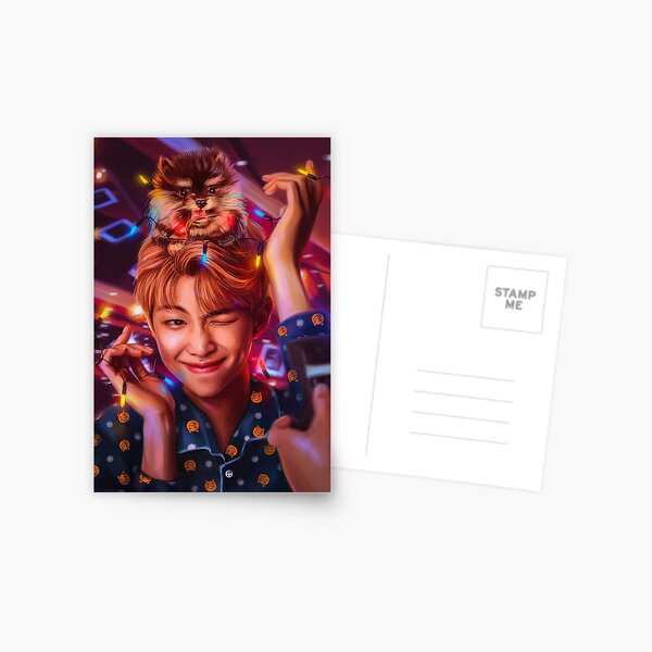 RM & Yeontan Postcard