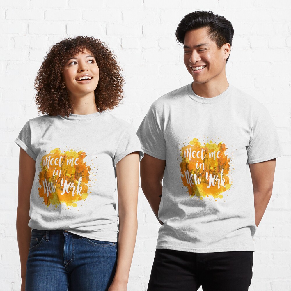 Meet me in New York Camiseta clásica