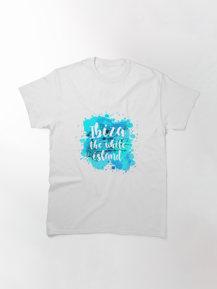 Vista alternativa de Camiseta clásica Ibiza the white island
