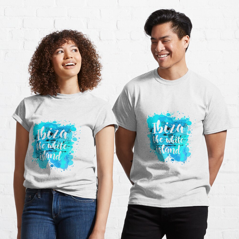 Ibiza the white island Camiseta clásica