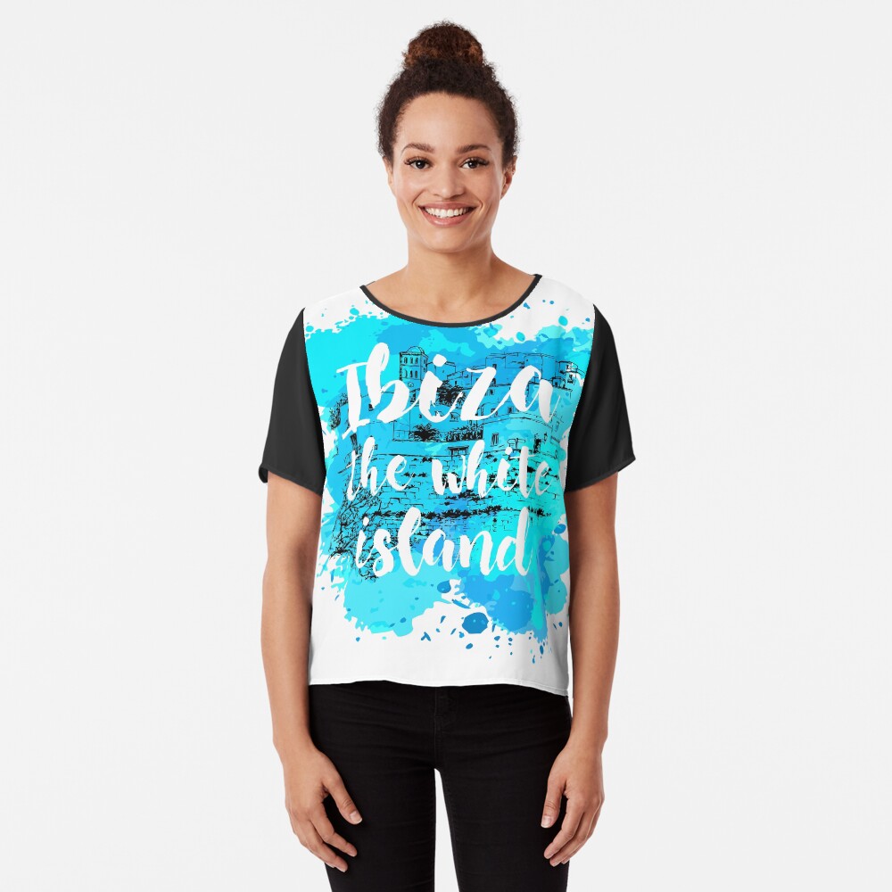 Ibiza the white island Blusa