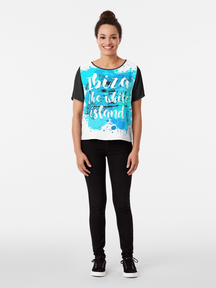 Vista alternativa de Blusa Ibiza the white island