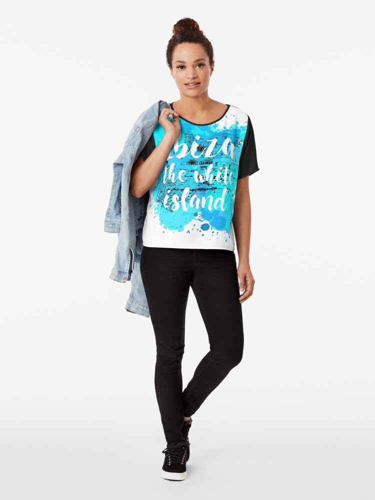 Vista alternativa de Blusa Ibiza the white island