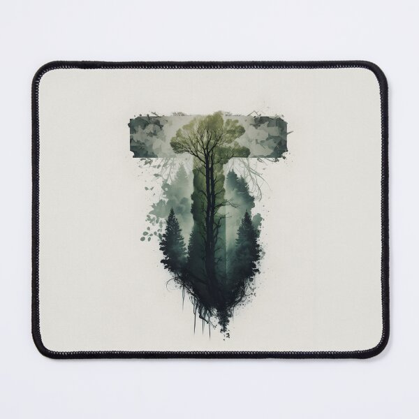 Item preview, Letter T Double Exposure designed and sold by dotperinchart.