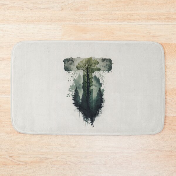 Item preview, Letter T Double Exposure designed and sold by dotperinchart.