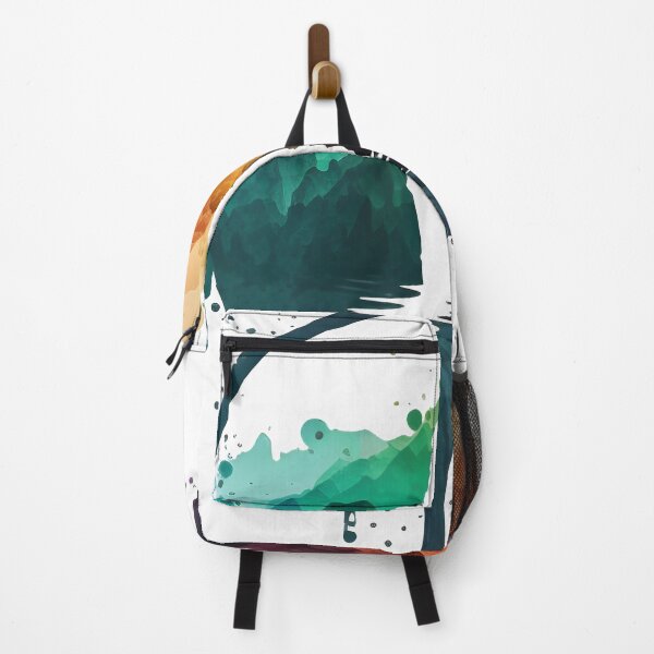 Item preview, Colorful Summit l Waterfall l Nature designed and sold by Artsynator.