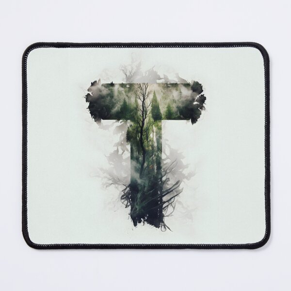 Item preview, Letter T Double Exposure designed and sold by dotperinchart.