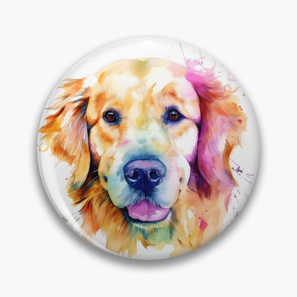 Item preview, Golden retriever dog | Colorful Golden | Golden Retriever Fashion designed and sold by henrique37.
