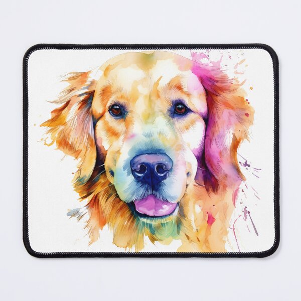 Item preview, Golden retriever dog | Colorful Golden | Golden Retriever Fashion designed and sold by henrique37.