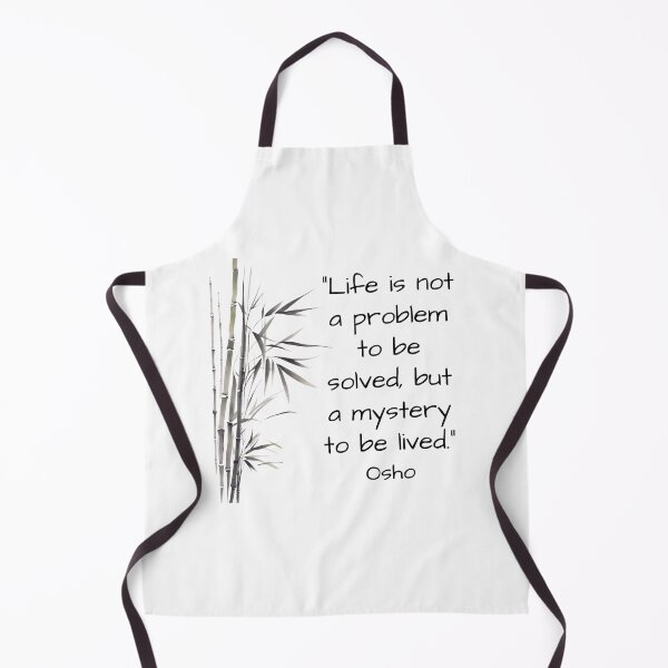 Item preview, Life is not a problem to be solved, but a mystery to be lived - Osho's quote designed and sold by RetComly.