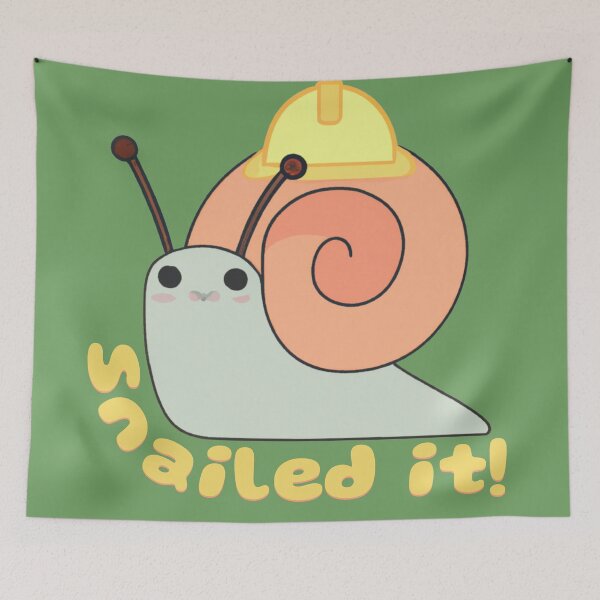 Item preview, Snailed It Funny Quote V3 designed and sold by Family Journey with God.