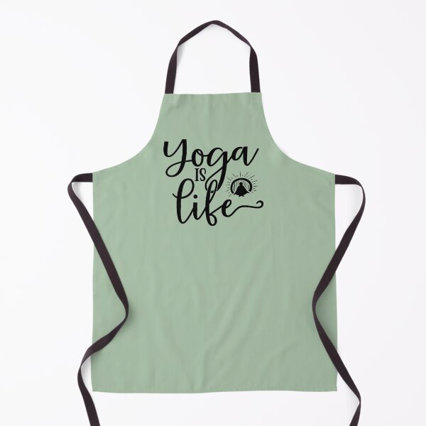 Item preview, Yoga Quote Yoga Is Life Motivational Saying designed and sold by SoccaTamam.