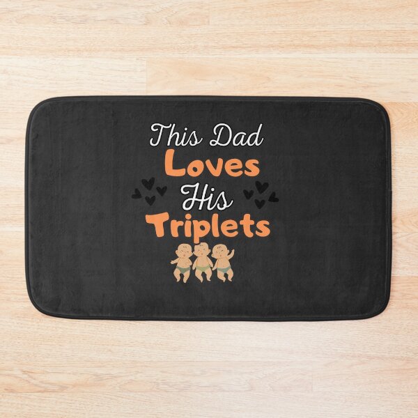 Item preview, Copy of This Dad Loves his Triplets Sticker  designed and sold by Stickers  Designer.