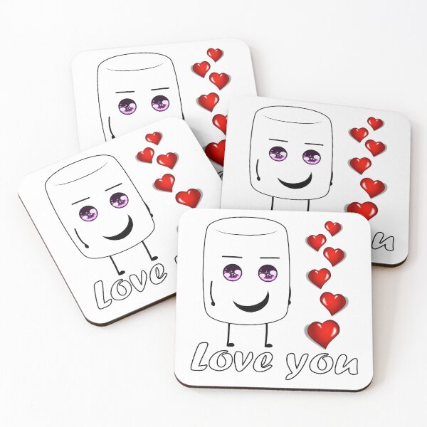 Item preview, Marshmallow Love U Forever And Ever designed and sold by Sonatablue.