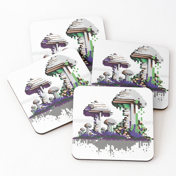 Artikelvorschau, Pilze mit abstraktem 16-Bit-Videospiel entworfen und verkauft von ArtificialFungi.