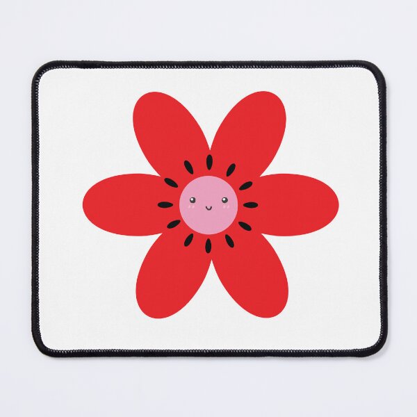 Item preview, Cute red flower designed and sold by Teliiia.