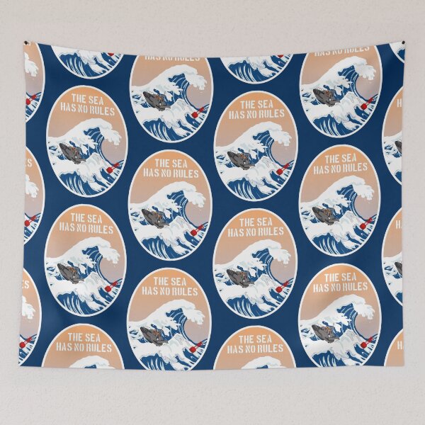 Item preview, The sea has no rules designed and sold by MotherOfBears.
